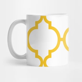 Gold Ramadan background pattern Mug